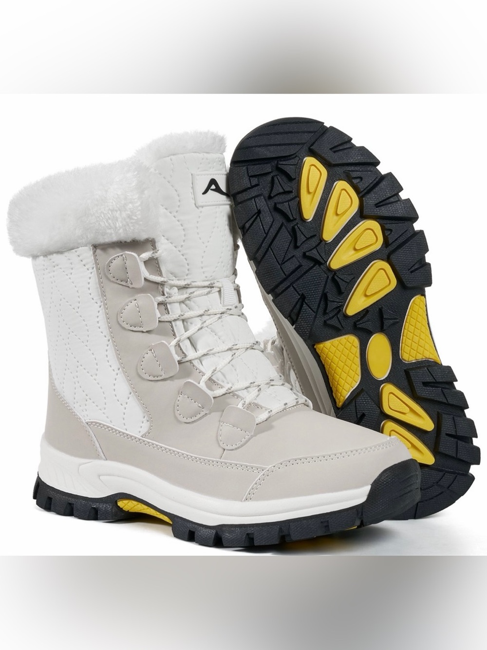 New Ecetana Snow Boots For Women Winter Waterproof